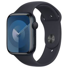 Apple Watch Series 9 GPS 45mm Midnight Aluminium Case with Midnight Sport Band - S/M