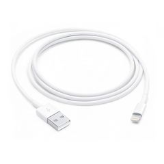 Apple Καλώδιο data / φόρτισης USB-A σε Lightning Λευκό 1m (MXLY2ZM/A)
