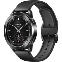 Xiaomi Watch S3 Stainless Steel 47mm Αδιάβροχο με Παλμογράφο (Black) (BHR7874GL)