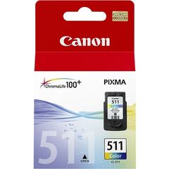 Canon CL-511 Μελάνι Εκτυπωτή InkJet Tri-Colour (2972B001)