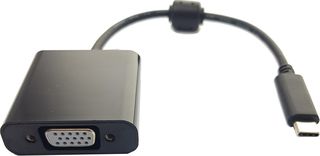 POWERTECH Converter Type-C σε VGA, Premium Quality με ferrites, Black (PTH-019)