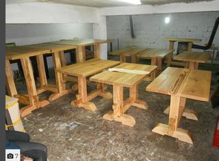 Τραπέζια Μοναστηριακα ξύλινα σε προσφορά 