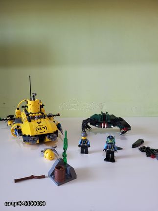 LEGO 7774 Aqua Raiders: Crab Crusher INCOMPLETE