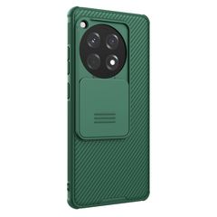 Θήκη OnePlus 12R 5G NiLLkin Camshield Pro Series Πλάτη με προστασία για την κάμερα από σκλήρό Premium TPU πράσινο