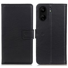 Θήκη Xiaomi Redmi 13C / Poco C65 Mad Mask Leather Wallet Case με βάση στήριξης, υποδοχές καρτών και μαγνητικό κούμπωμα Flip Wallet από συνθετικό δέρμα μαύρο