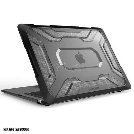 SUPCASE® Unicorn Beetle Pro: Θήκη MacBook Air 13" (2018-2020), Εργονομική, Υβριδική Προστασία, Πληρεί Στρατιωτικό Πρότυπο Αντοχής (MIL STD 810G 516.6) - Black