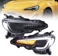 ΦΑΝΑΡΙΑ ΕΜΠΡΟΣ Full LED Headlights Toyota 86 GT86 Subaru  BRZ Sequential Dynamic Turning Lights