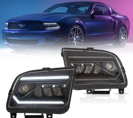 ΦΑΝΑΡΙΑ ΕΜΠΡΟΣ LED Headlights Ford Mustang 2005-2009