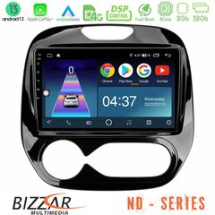 Bizzar ND Series 8Core Android13 2+32GB Renault Captur 2013-2019 (Auto AC) Navigation Multimedia Tablet 9 | Pancarshop