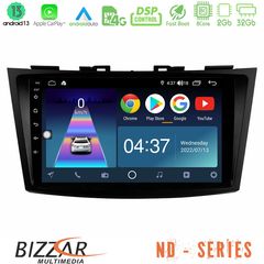 Bizzar ND Series 8Core Android13 2+32GB Suzuki Swift 2011-2016 Navigation Multimedia Tablet 9 | Pancarshop