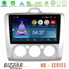 Bizzar ND Series 8Core Android13 2+32GB Ford Focus Manual AC Navigation Multimedia Tablet 9 | Pancarshop