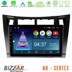 Bizzar ND Series 8Core Android13 2+32GB Toyota Yaris Navigation Multimedia Tablet 9 (Μαύρο Χρώμα) | Pancarshop