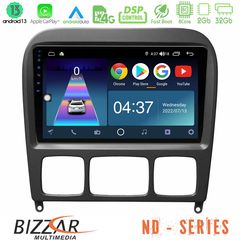 Bizzar ND Series 8Core Android13 2+32GB Mercedes S Class 1999-2004 (W220) Navigation Multimedia Tablet 9 | Pancarshop