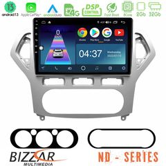 Bizzar ND Series 8Core Android13 2+32GB Ford Mondeo 2007-2010 AUTO A/C Navigation Multimedia Tablet 9 | Pancarshop