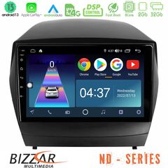 Bizzar ND Series 8Core Android13 2+32GB Hyundai IX35 Auto A/C Navigation Multimedia Tablet 9 | Pancarshop