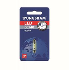 TUNGSRAM LED DIN72601K 6000K (60240-BL1) 1τμχ