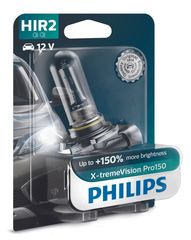 PHILIPS HIR2 X-treme Vision Pro150 12V 55W Έως 150% Περισσ.Φως (9012XVPB1) 1τμχ