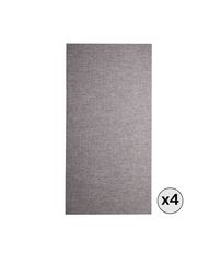 Audiodesigner Rect Ηχοαπορροφητικά Πάνελ 120 x 60 x 5cm Coffee Grey (4 Τεμάχια)