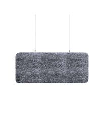 Audiodesigner ECOBAFFLE Rectangle Ηχοαπορροφητικά Πάνελ Οροφής 40x120cm Γκρι (Σετ 4 Τεμαχίων)