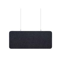 Audiodesigner ECOBAFFLE Rectangle Ηχοαπορροφητικά Πάνελ Οροφής 60x120cm Μαύρο (Σετ 4 Τεμαχίων)