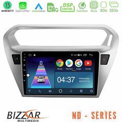 Bizzar ND Series 8Core Android13 2+32GB Citroën C-Elysée / Peugeot 301 Navigation Multimedia Tablet 9"