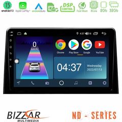 Bizzar ND Series 8Core Android13 2+32GB Peugeot Partner / Citroën Berlingo 2020-> Navigation Multimedia Tablet 10"