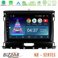 Bizzar ND Series 8Core Android13 2+32GB Ford Ranger 2017-2022 Navigation Multimedia Tablet 9"