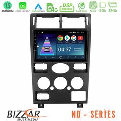 Bizzar ND Series 8Core Android13 2+32GB Ford Mondeo 2001-2004 Navigation Multimedia Tablet 9"