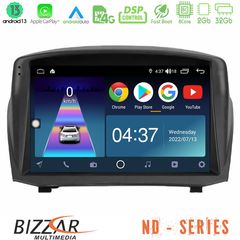 Bizzar ND Series 8Core Android13 2+32GB Ford Fiesta 2008-2012 Navigation Multimedia Tablet 9" (Oem Style)