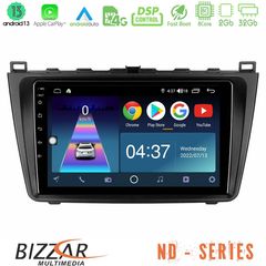 Bizzar ND Series 8Core Android13 2+32GB Mazda 6 2008-2012 Navigation Multimedia Tablet 9"