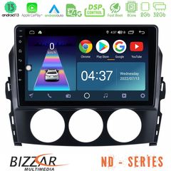 Bizzar ND Series 8Core Android13 2+32GB Mazda MX-5 2006-2008 Navigation Multimedia Tablet 9"