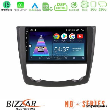 Bizzar ND Series 8Core Android13 2+32GB Renault Kadjar Navigation Multimedia Tablet 9"