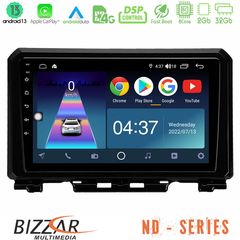 Bizzar ND Series 8Core Android13 2+32GB Suzuki Jimny 2018-2022 Navigation Multimedia Tablet 9"