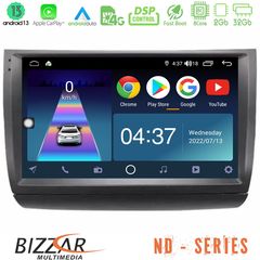 Bizzar ND Series 8Core Android13 2+32GB Toyota Prius 2004-2009 Navigation Multimedia Tablet 9"