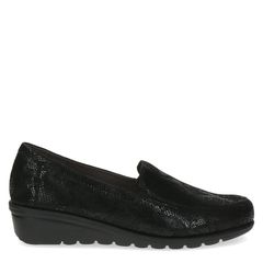 Caprice  Γυναικείο Μοκασίνια - Loafers Black Reptile 010 9.24701.41.010