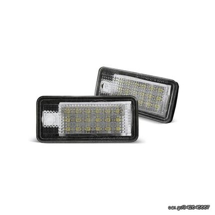 Led Φαναράκια Πινακίδας Για Audi Audi A3 8P  A4 B6 B7  A6 C6  Q7 4L Canbus Ζευγάρι 2 Τεμάχια