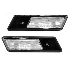 Πλαϊνά Φλας Φτερού Για Bmw 3 E36 90-96  3 E30  5 E34 88-95  7 E32 86-94 Black Βιδωτό 2 Τεμάχια