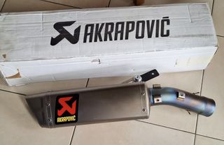 Τελικό εξάτμισης Akrapovic Yamaha R1 Τιτάνιο Φ60