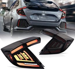 ΦΑΝΑΡΙΑ ΠΙΣΩ LED Taillights Honda Civic Hatchback (FK7) 2016-2021 Type R(FK8)