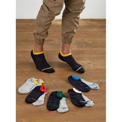 Me We Ανδρική Βαμβακερή Κάλτσα Κοντή Sneaker - Τερλίκι Με Πικέ Κουτεπιέ & Χρωματιστό Τελείωμα 2 Ζεύγη