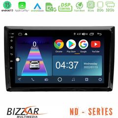 Bizzar ND Series 8Core Android13 2+32GB VW Beetle Navigation Multimedia Tablet 9"