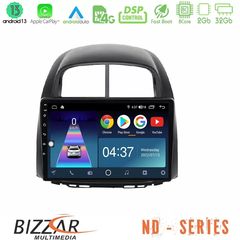 Bizzar ND Series 8Core Android13 2+32GB Daihatsu Sirion/Subaru Justy Navigation Multimedia Tablet 10"