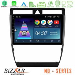 Bizzar ND Series 8Core Android13 2+32GB Audi A6 (C5) 1997-2004 Navigation Multimedia Tablet 9"