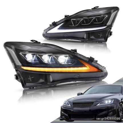 ΦΑΝΑΡΙΑ ΕΜΠΡΟΣ LED Headlights Lexus is250 is350 isf