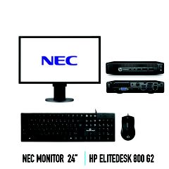 Σετ Hp Elitedesk 800 G2 & NEC monitor 24″ & SET Keyboard/Mouse | |