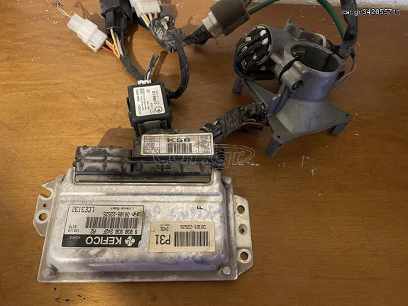 ΣΕΤ IMMOBILAIZER HYUNDAI ACCENT  02-05 ΝΟΥΜΕΡΑ ΕΓΚΕΦΑΛΟΥ 39109-22525