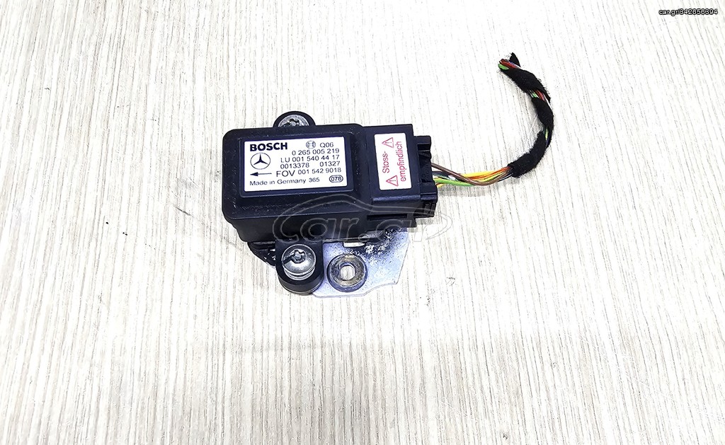 MERCEDES ΑΙΣΘΗΤΗΡΑΣ ESP - ΕΓΚΑΡΣΙΑΣ ΕΠΙΤΑΧΥΝΣΗΣ * 0265005219 - 0015404417 * ABS