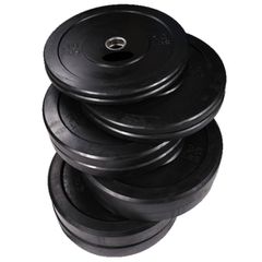 Δίσκοι Rubber Bumper Plate Σετ 150kg-thumb-2