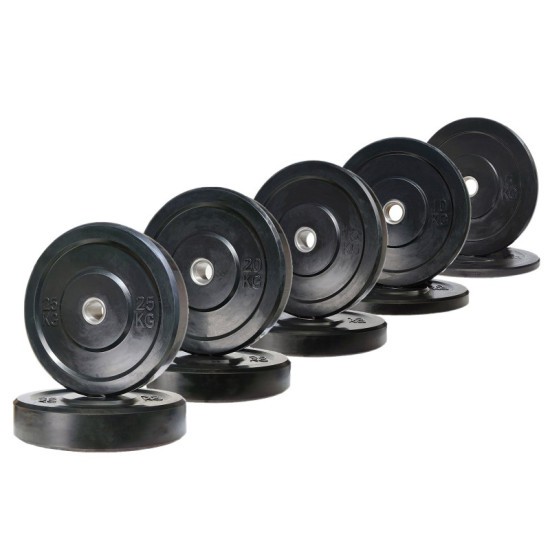 Δίσκοι Rubber Bumper Plate Σετ 150kg