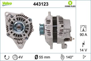Δυναμό SMART FORFOUR, FORTWO 0.9/1.0 01.07-